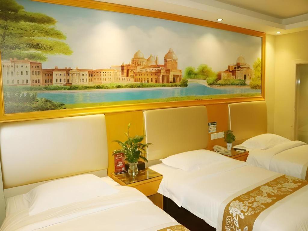 Greentree Inn Guangzhou Panyu Chimelong Happy World Business Hotel Экстерьер фото