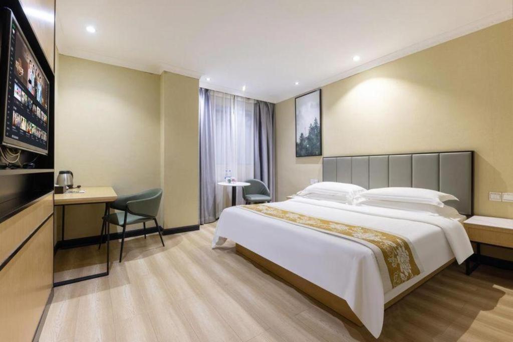 Greentree Inn Guangzhou Panyu Chimelong Happy World Business Hotel Экстерьер фото